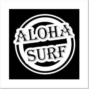 Aloha surf Posters and Art